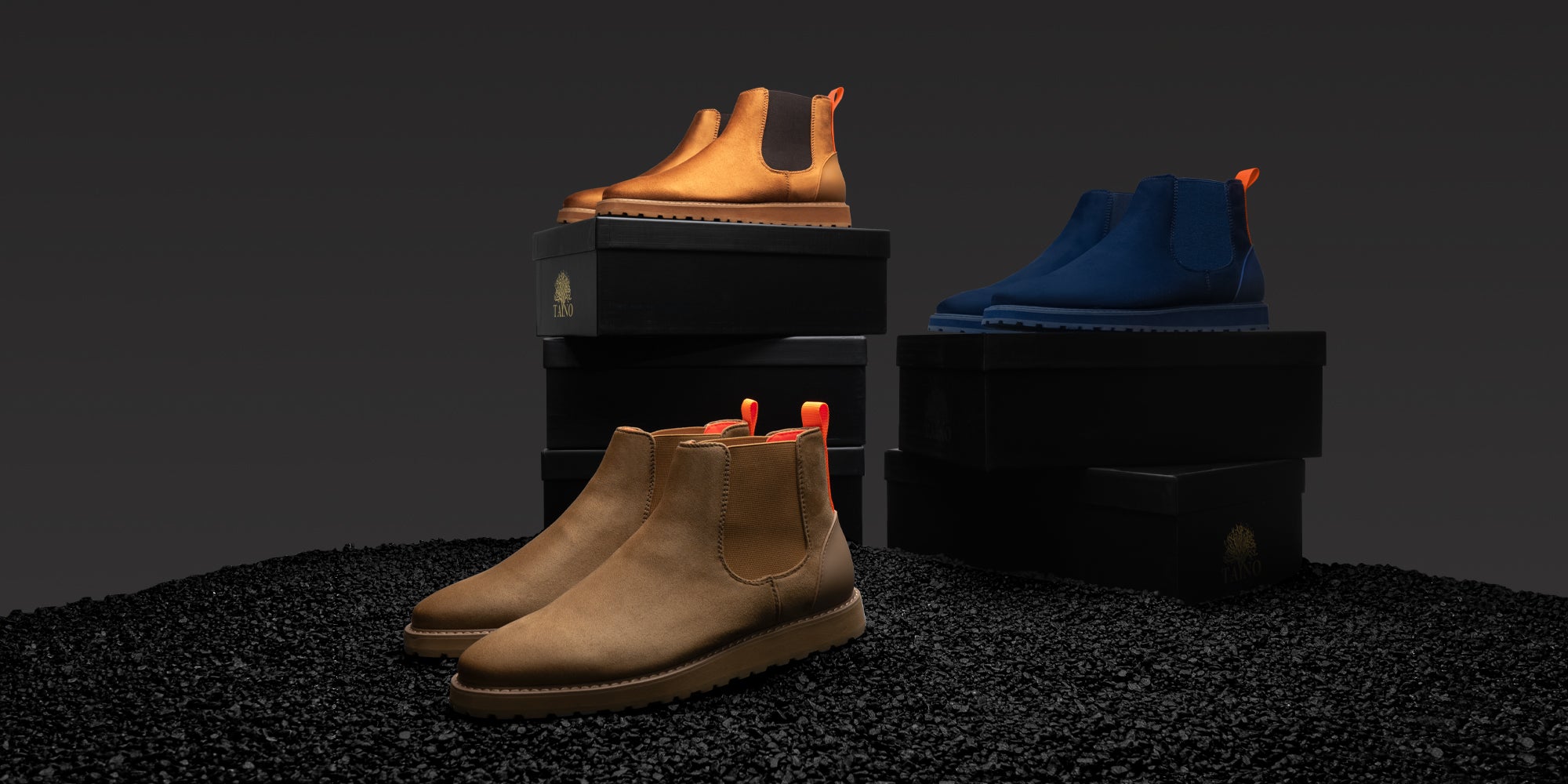 The Mustella S TAYNO Suede Casual Chelsea Sneaker