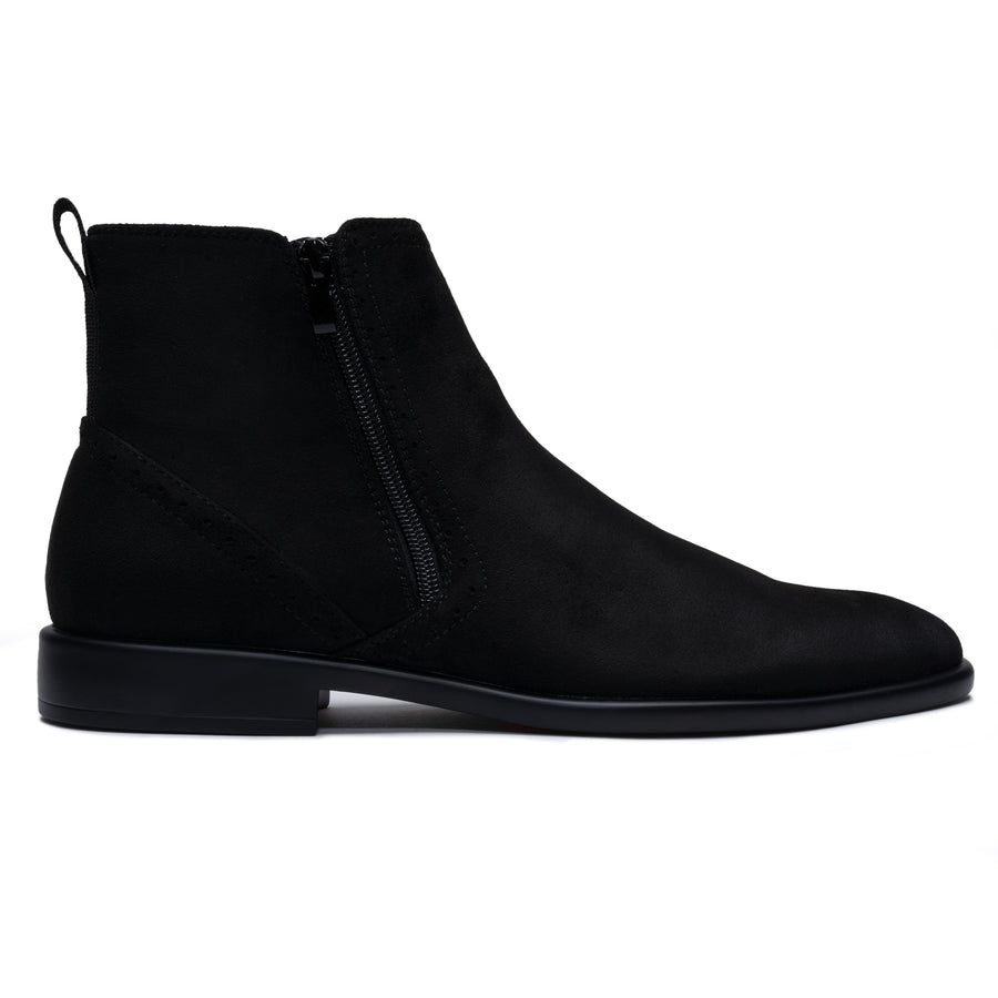 The Coupe Black Suede Chelsea Boot