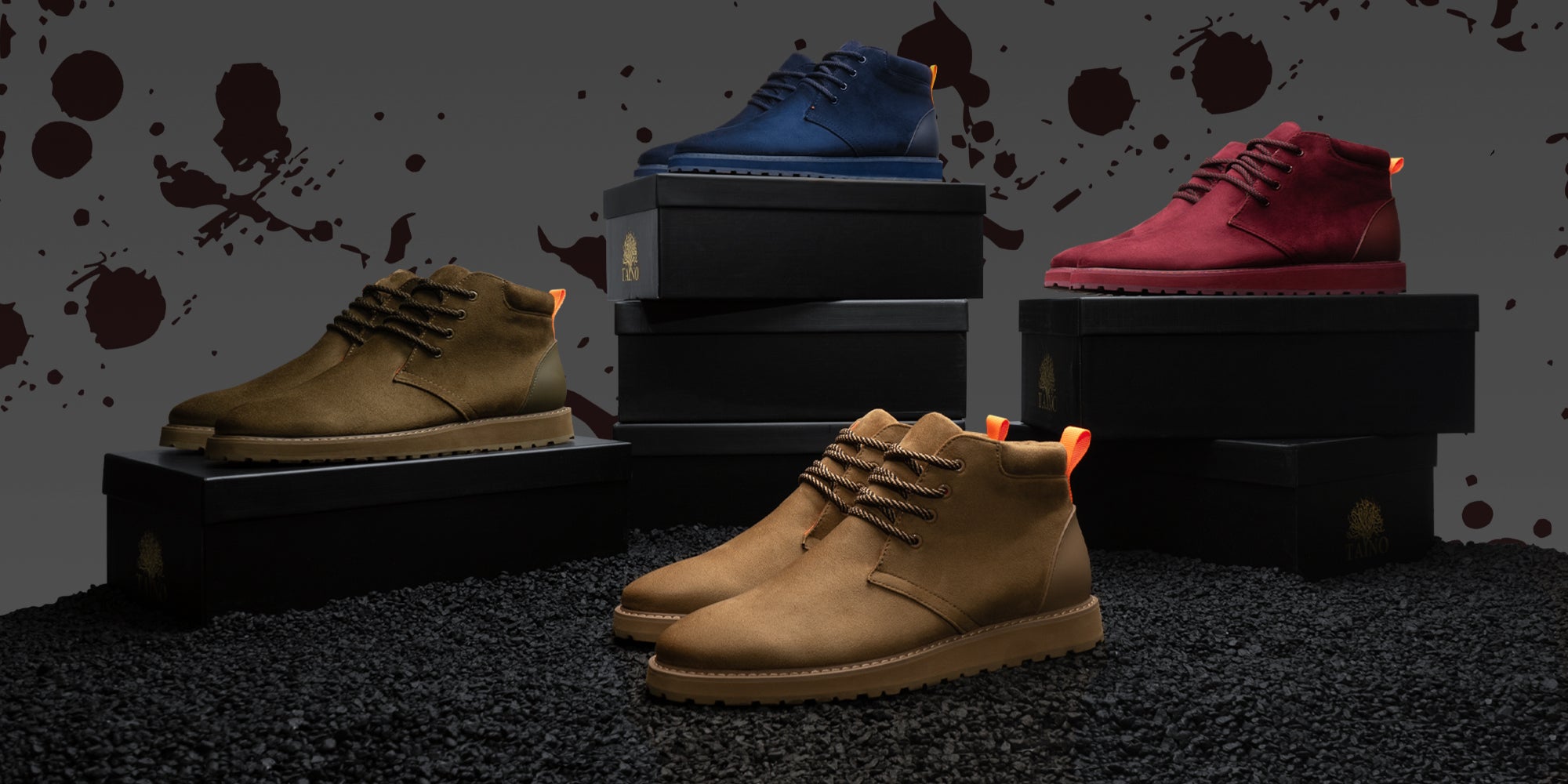 The Maple S TAYNO Suede Dessert Chukka Sneaker