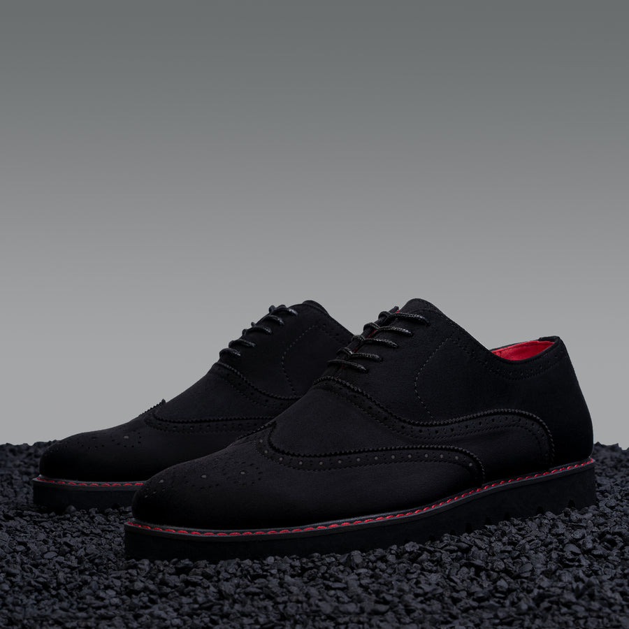 The Paragon Casual Wingtip Oxford Sneaker Black