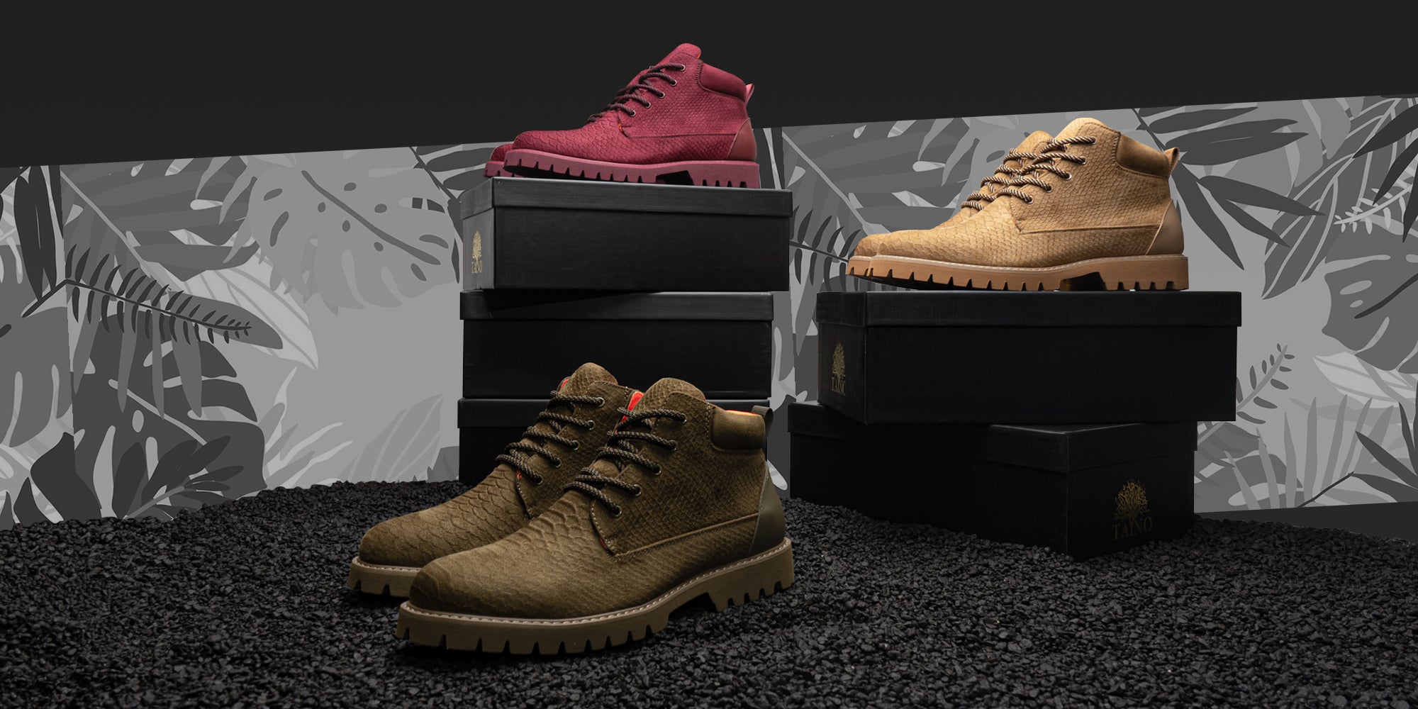 The Paxton S TAYNO Suede Combat Boot