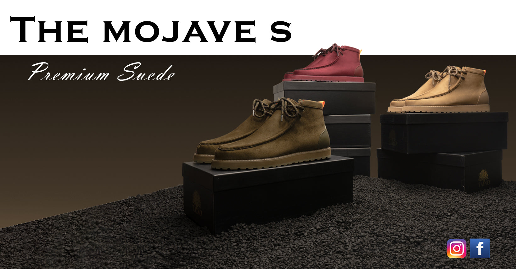 The Mojave S TAYNO Suede Moc Dessert Chukka Sneaker