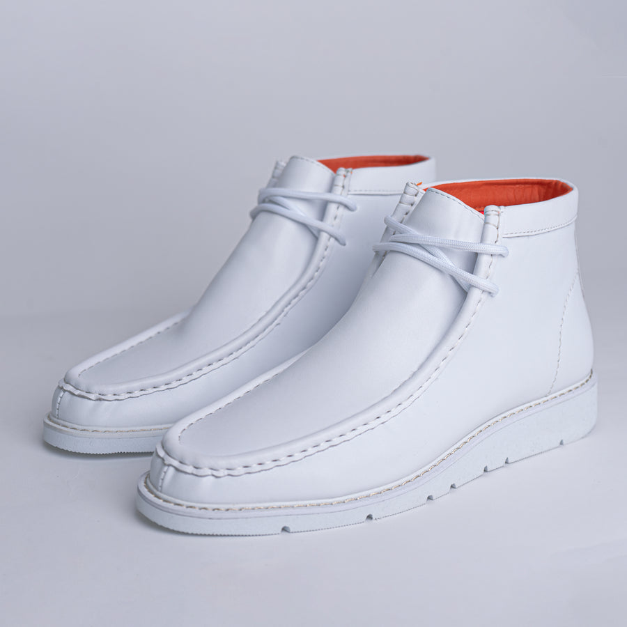 The Mojave Leather White