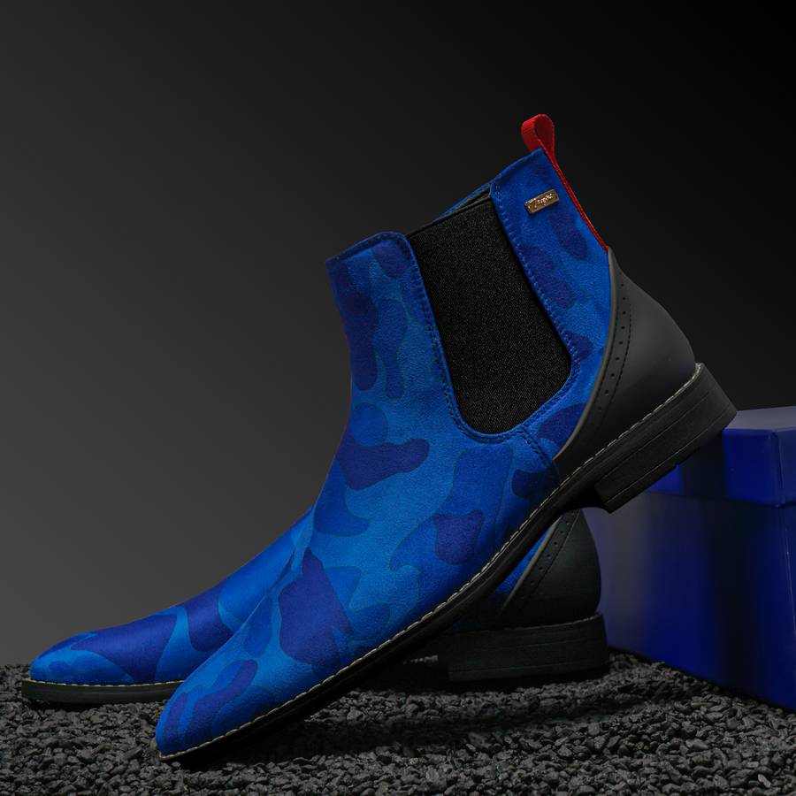 Blue on sale nubuck boots